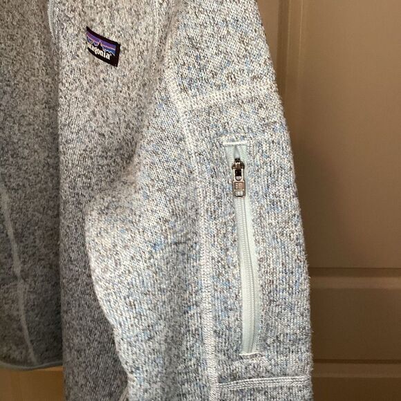 Ladies‎ Patagonia 1/4 zip Better Sweater small gray - Picture 2 of 4